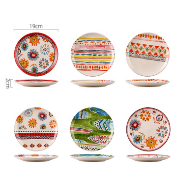 Decal Ceramic Fashion Servies Set